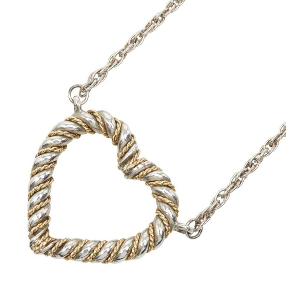 TIFFANY 18k Gold Heart Necklace